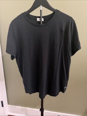 Allbirds Women Black Crew Neck T-Shirt- set of 2